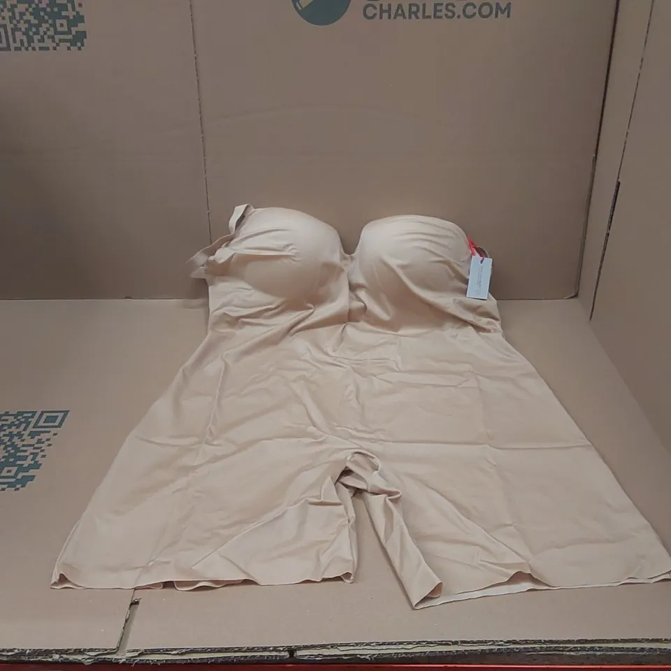 BOX CONTAINING APPROXIMATELY 12x BRAND NEW MAGISCULPT ALMOND BODYSUITS - SIZE 44DD