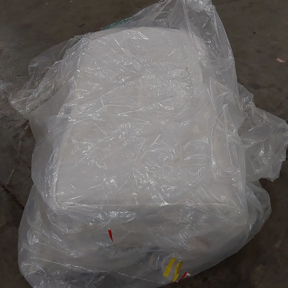 QUALITY BAGGED ELMHURST LUXURY LAMBSWOOL NATURAL ORTHOPAEDIC 5' KING SIZED MATTRESS