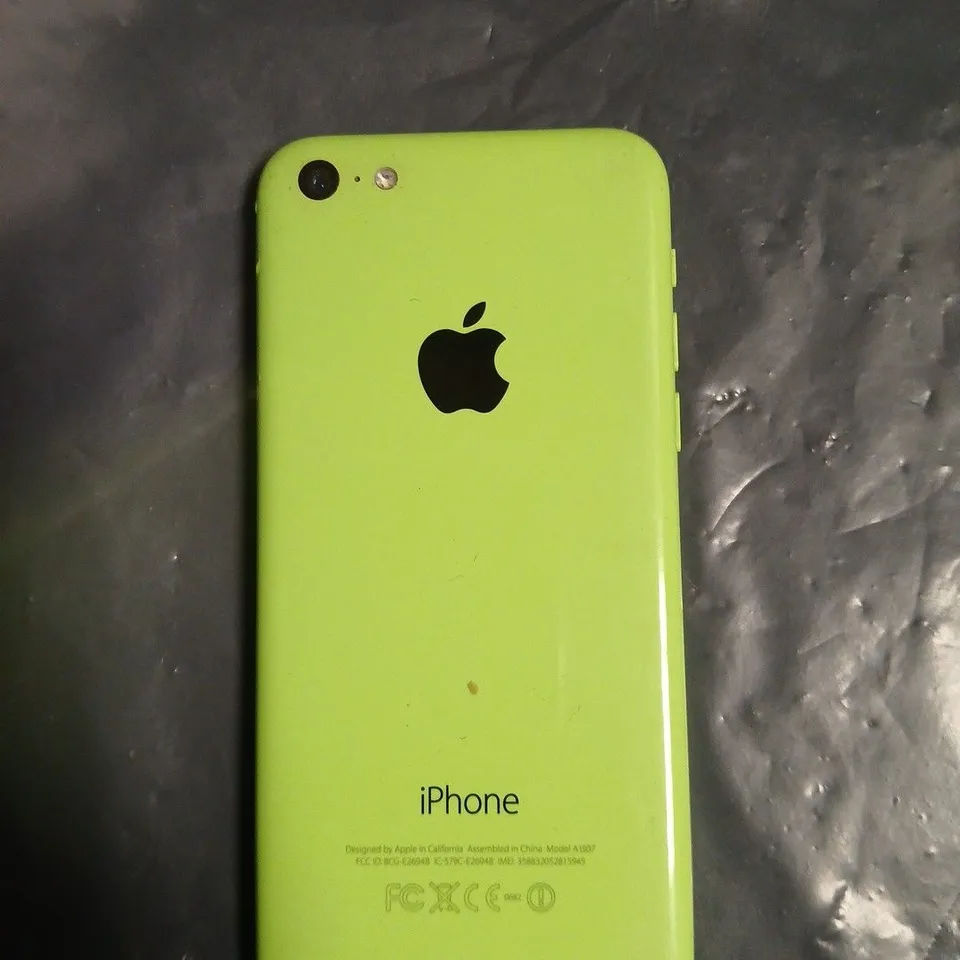 APPLE IPHONE 5C – GREEN (MODEL A1507)
