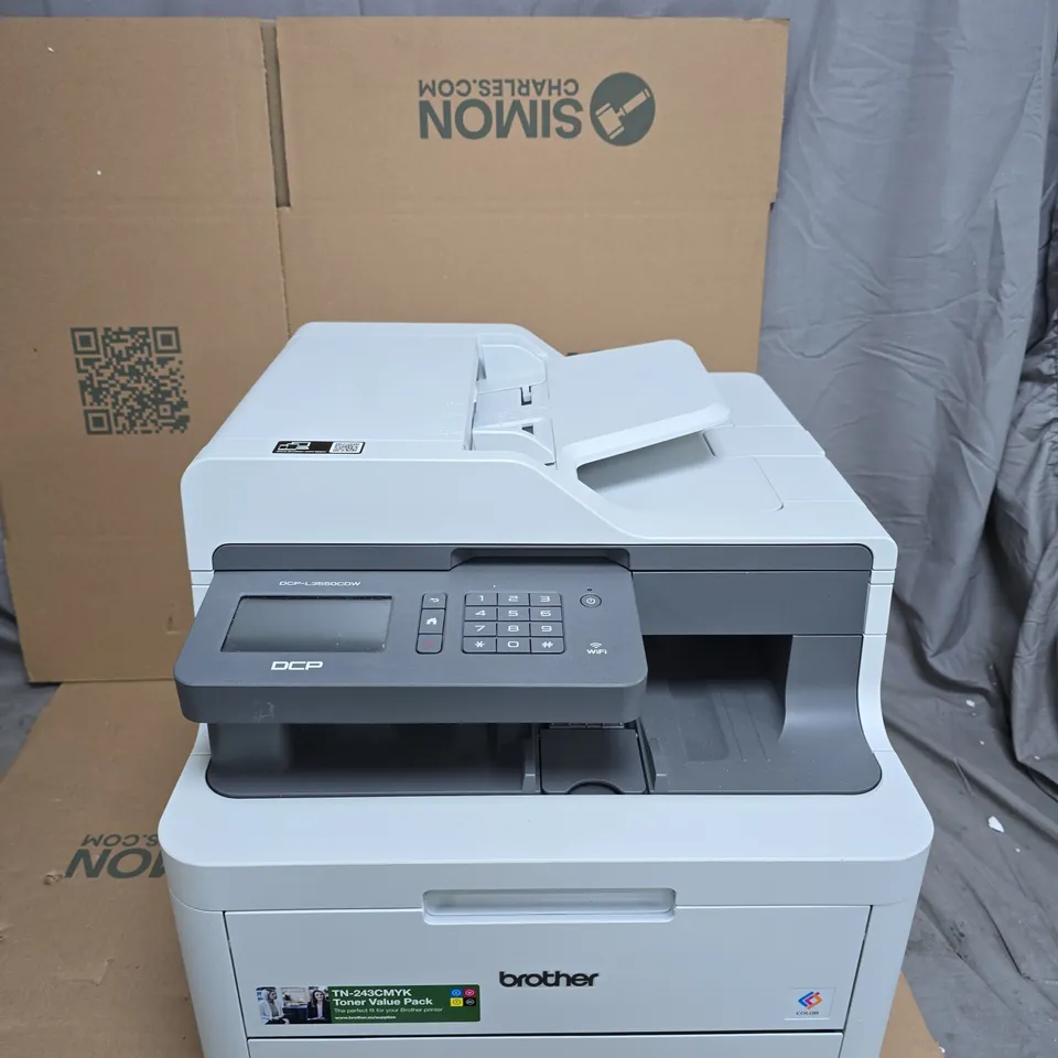BROTHER DCP-L3550CDW MULTIFUNCTION PRINTER – MONO LASER 