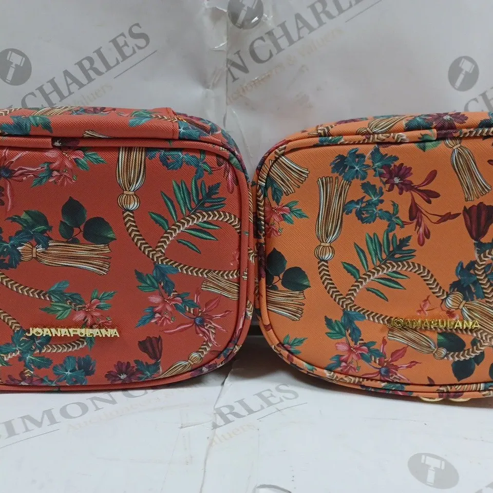 BOX OF APPROX 30 JOANA FULANA GOLDEN TASSEL PREMIUM COLLECTION STORAGE BAGS IN RED & ORANGE 