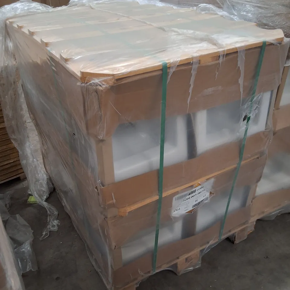 PALLET CONTAINING APPROXIMATELY 12 VITRA S50 WHITE WALL HUNG SHORT PROJECTION WC PANS - 360×480MM