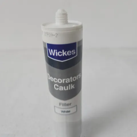 BOX OF APPROXIMATELY 15 ASSORTED HOUSEHOLD ITEMS INCLUDING WICKES DECORATORS CAULK AND BALL BEARING HINGE
