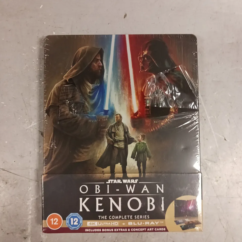 SEALED STAR WARS OBI-WAN KENOBI THE COMPLETE SERIES 4K ULTRA HD BLU-RAY 