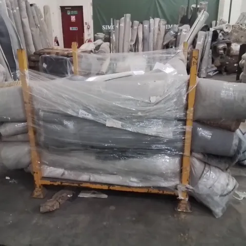 STILLAGE OF APPROXIMATELY 20 QUALITY DESIGNER RUGS