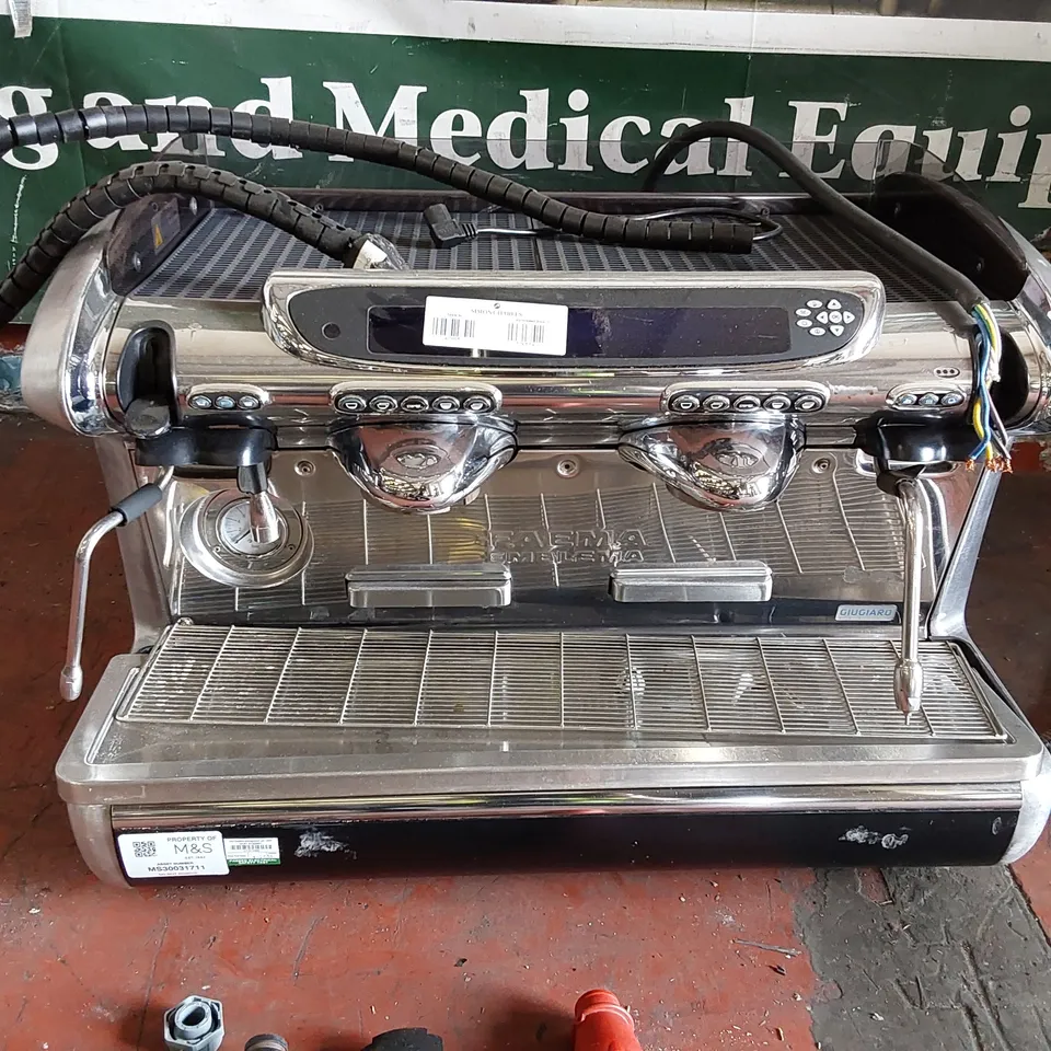 FAEMA EMBLEMA 2 GROUP ESPRESSO MACHINE