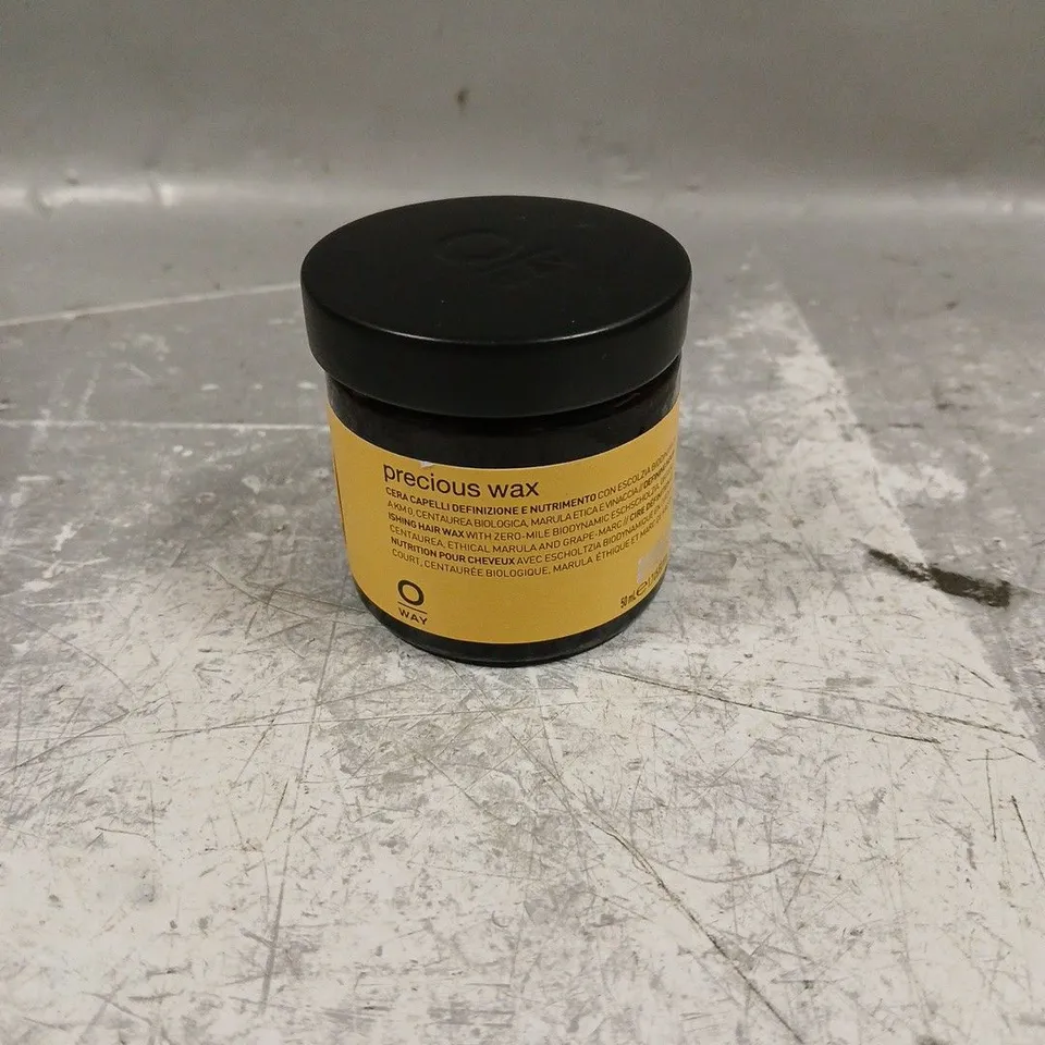O WAY PRECIOUS WAX NOURISHING HAIR WAX 50ML