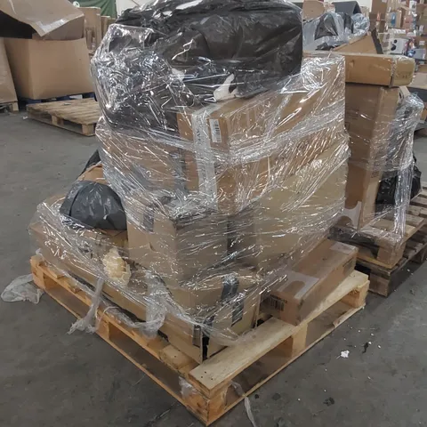 PALLET OF ASSORTED FURNITURE PARTS ECT