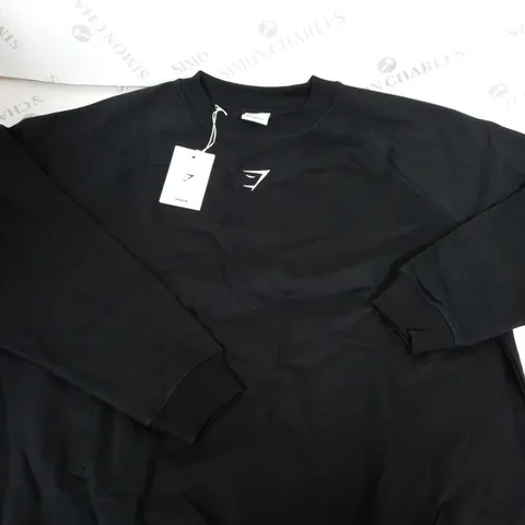 GYMSHARK LOGO SWEATSHIRT SIZE M