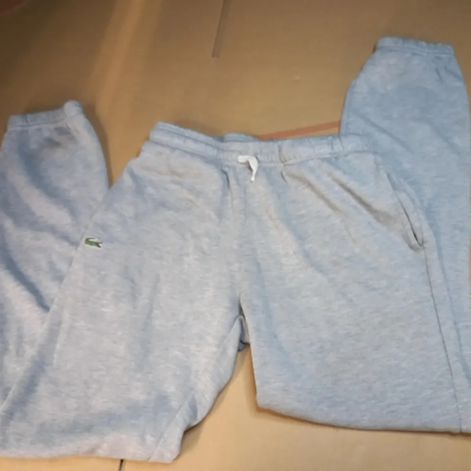 LACOSTE SPORT GREY TRACK BOTTOMS SIZE 4 