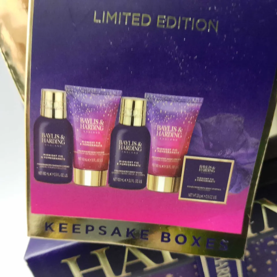 BOXED BAYLIS & HARDING LIMTED EDITION KEEPSAKE BOX