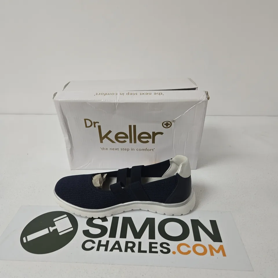 DR KELLER NAVY MESH SHOES – UK 5