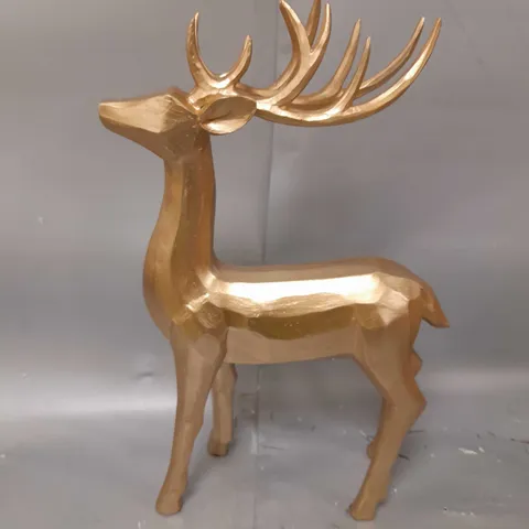 GOLDEN STAG ORNAMENT