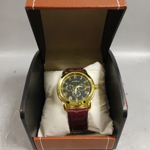MENS LA BANUS WATCH – QUARTZ MOVEMENT – LEATHER STRAP