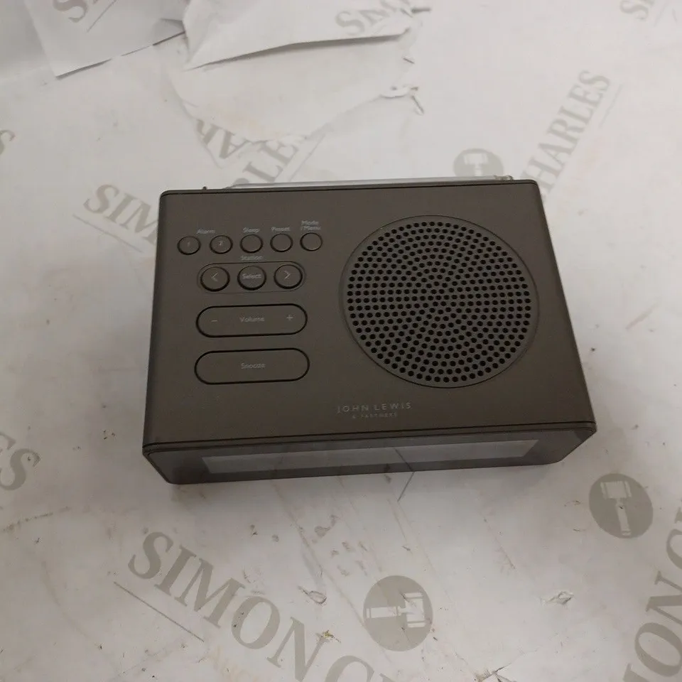 JOHN LEWIS SPECTRUM ALARM CLOCK 