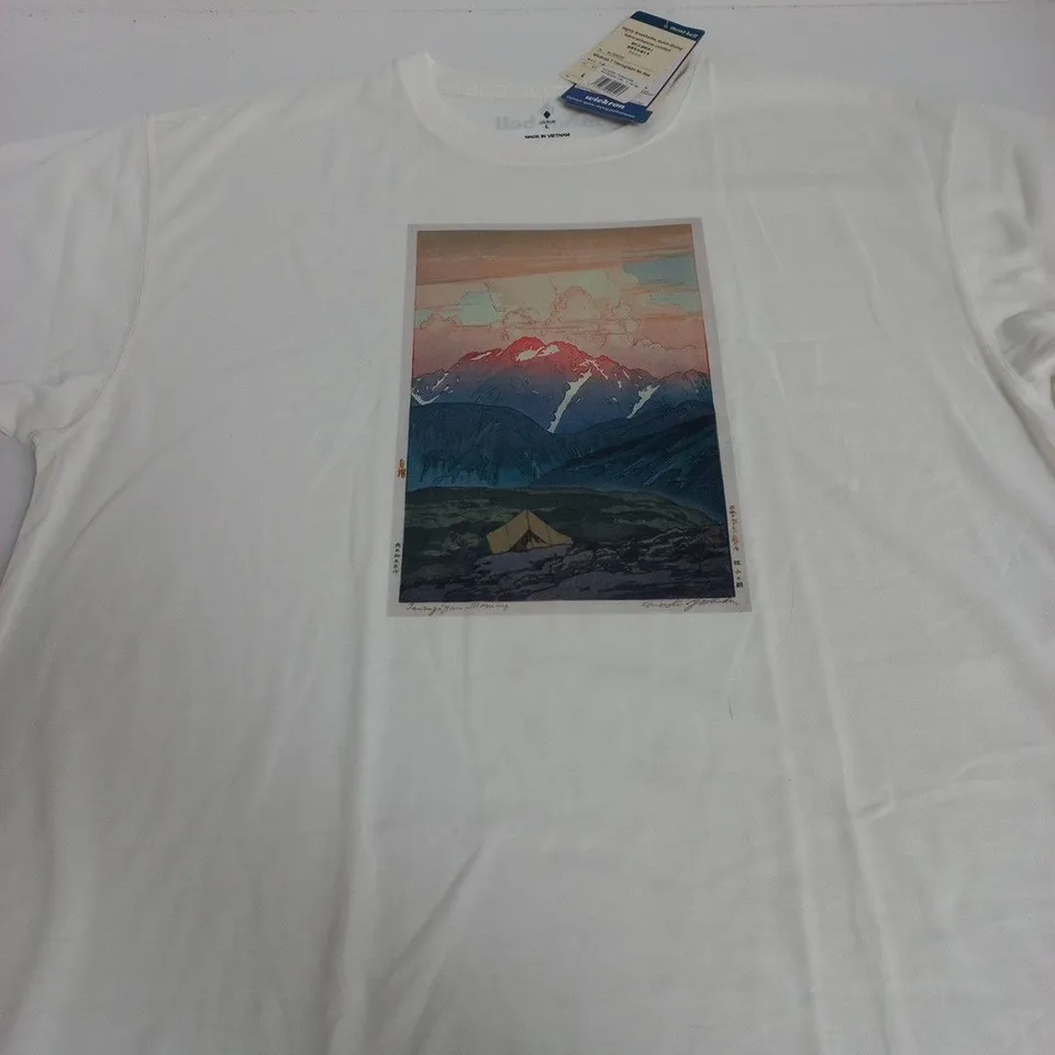 MONT-BELL GRAPHIC TEE - SIZE L