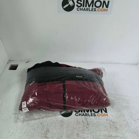 BRAND NEW REGATTA MENS ALDTHORN JACKET DARK MAROON/BLACK XXL