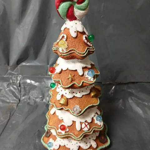 LED GINGERBREAD TREE CHRISTMAS DECORATION