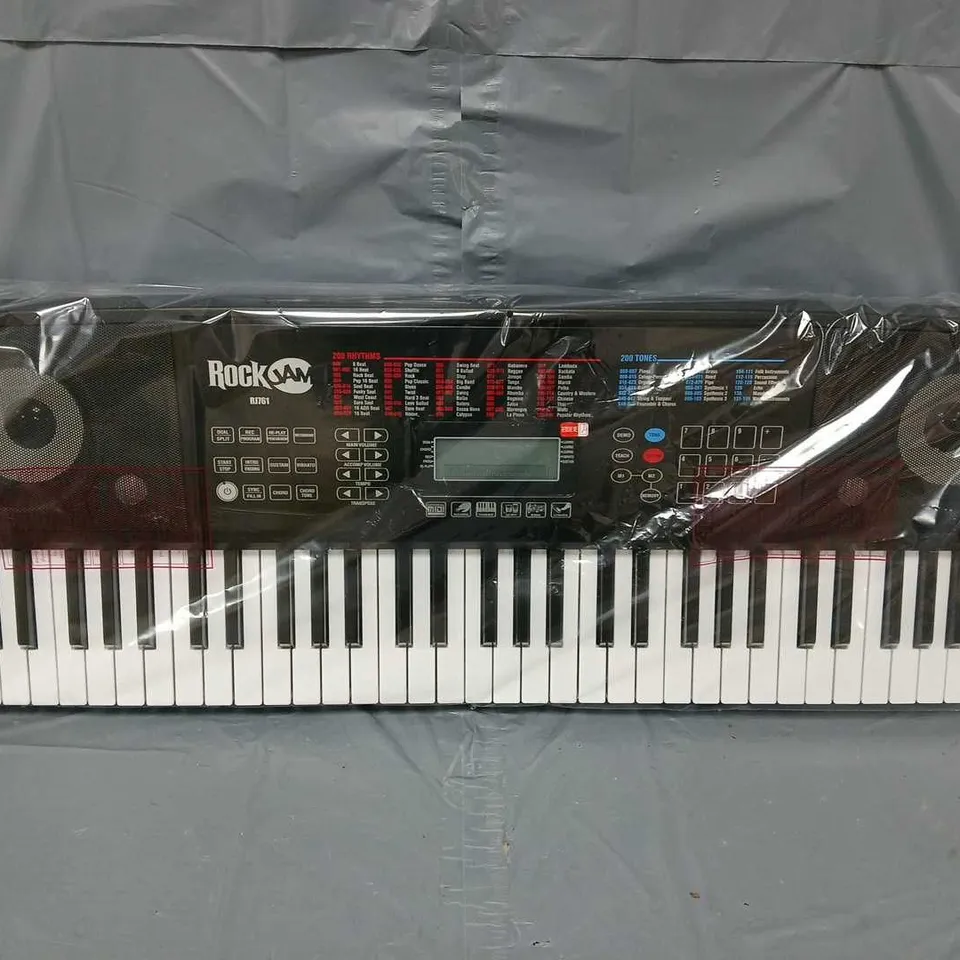 ROCKJAM RJ761 61 KEY KEYBOARD PIANO - COLLECTION ONLY