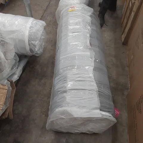 QUALITY BAGGED AND ROLLED OPEN COIL SPRING MEMORY MATTRESS DOUBLE