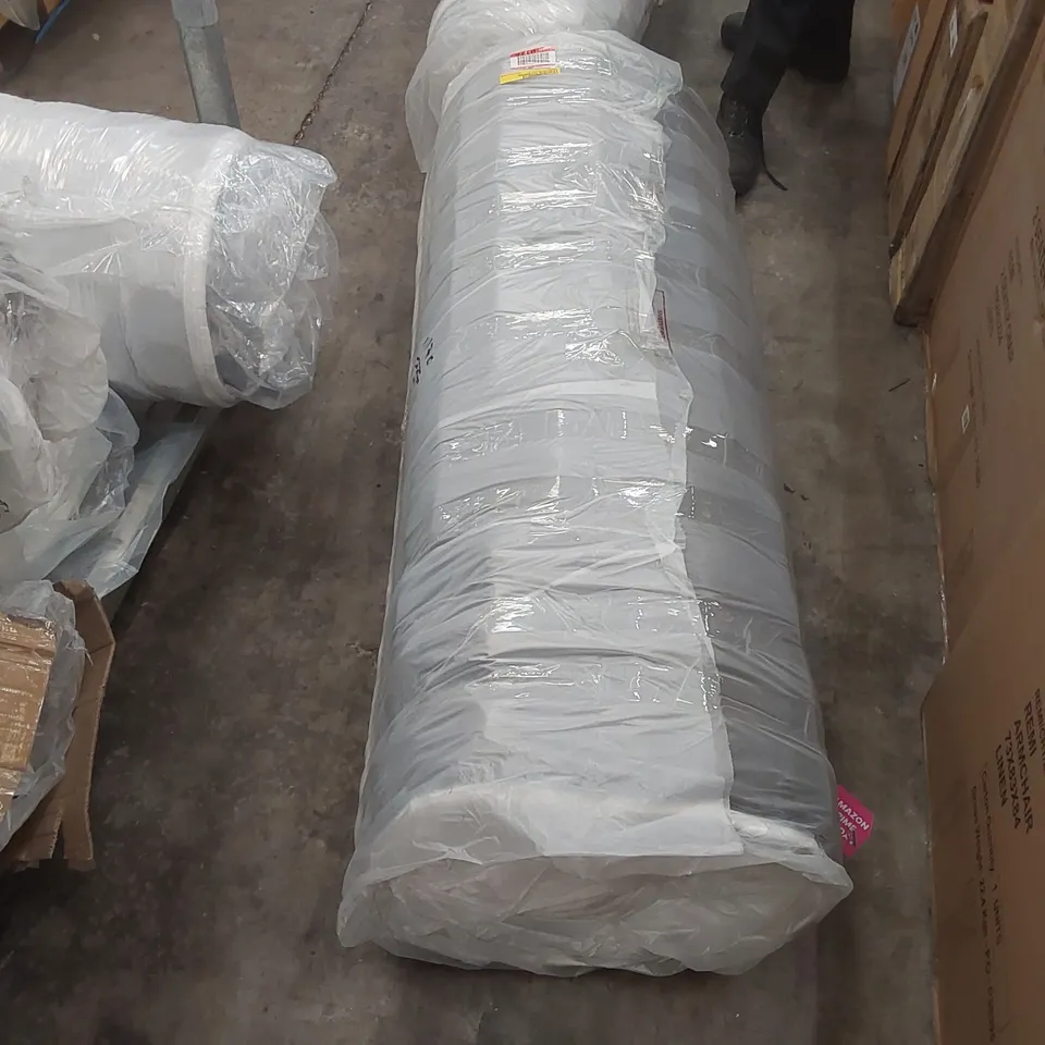 QUALITY BAGGED AND ROLLED OPEN COIL SPRING MEMORY MATTRESS DOUBLE
