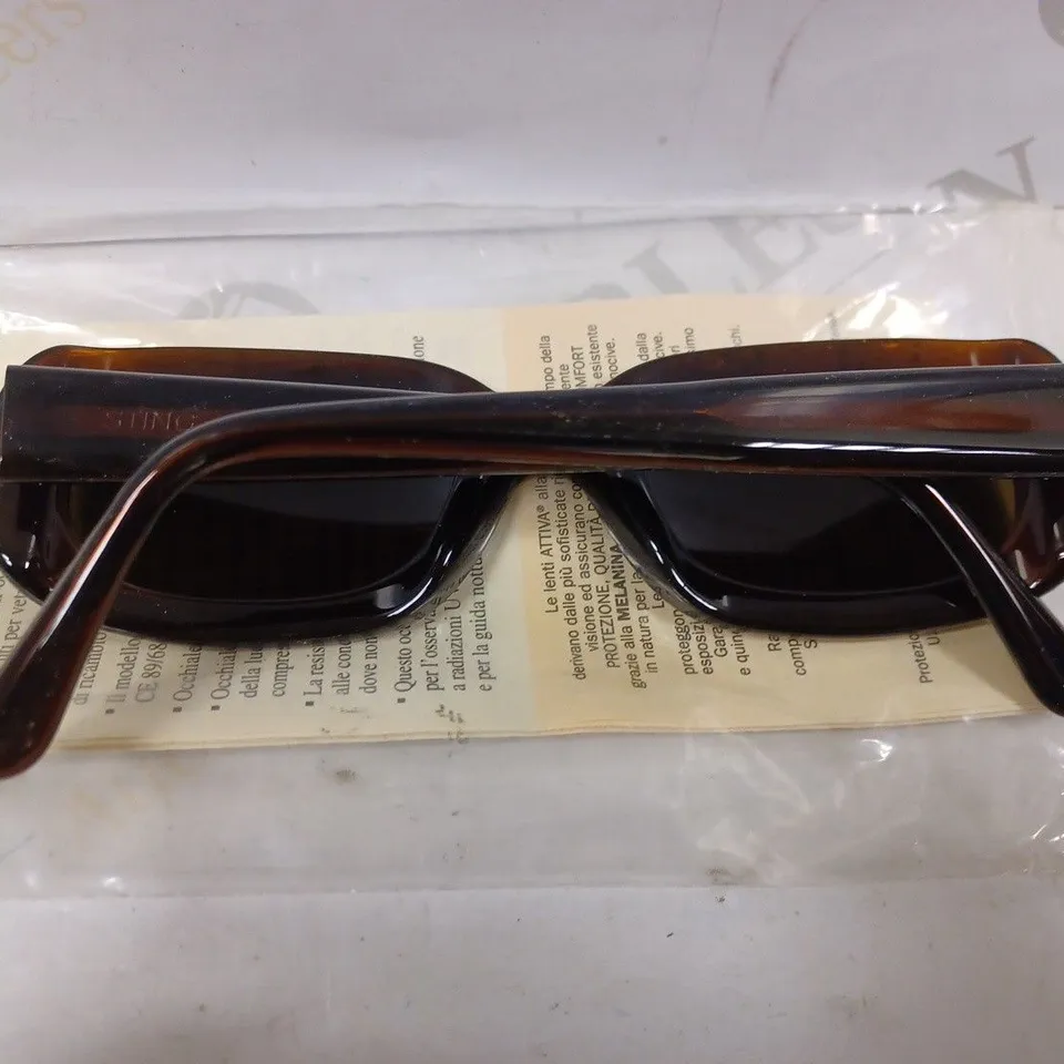 BOX OF APPROX 10 PAIRS OF STING MELANIN LENSE BROWN 6140 SUNGLASSES