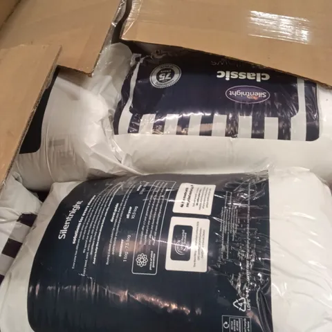 PALLET CONTAINING A LARGE QUANTITY OF SILENT HILL DUVETS, AND SIMILAR PRODUCTS