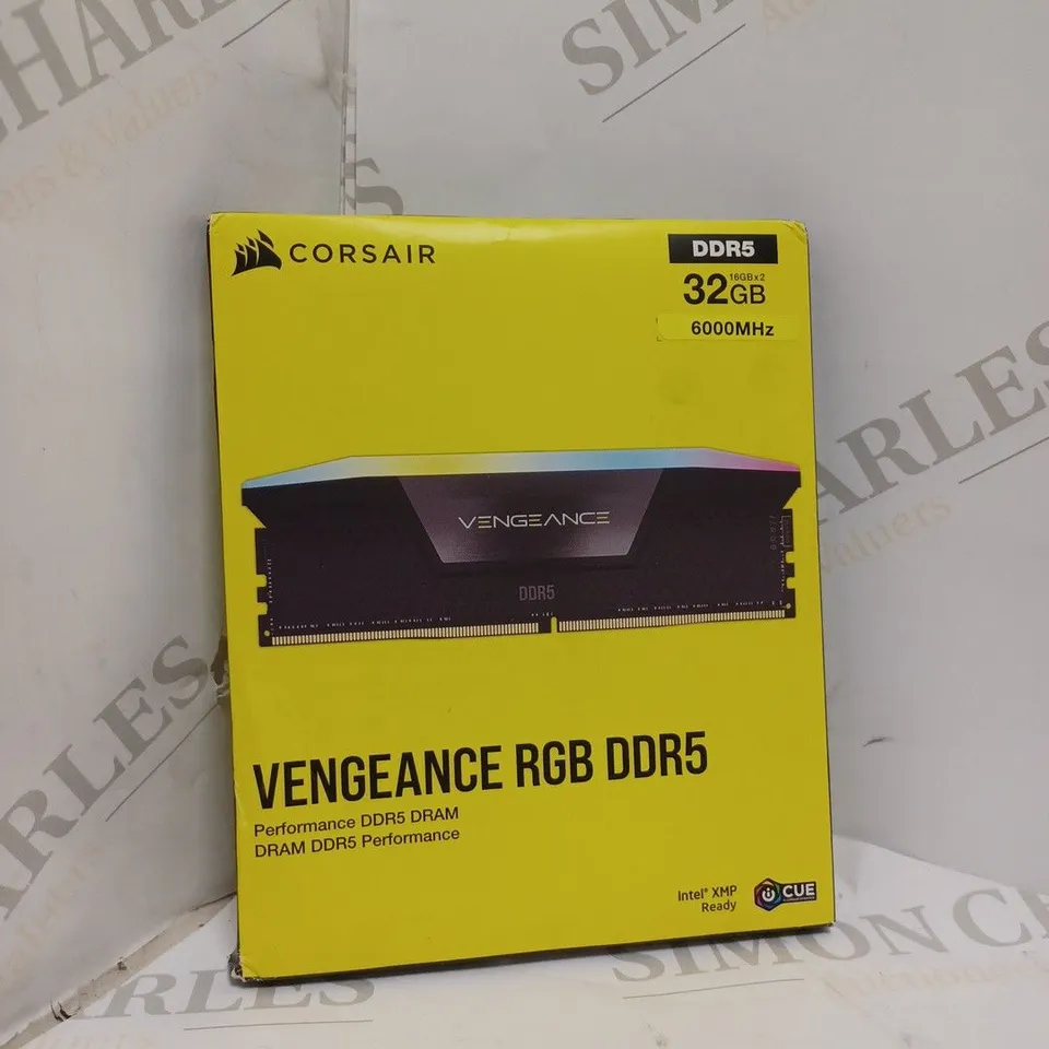 SEALED CORSAIR VENGEANCE RGB DDR5 RAM - 32GB