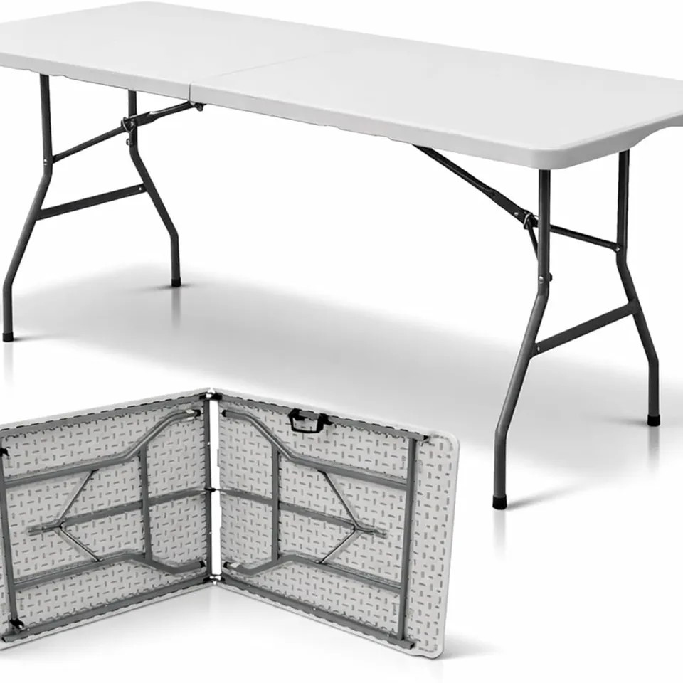BOXED 3594 6FT FOLDING TRESTLE TABLE HEAVY DUTY CATERING GARDEN PARTY 1.8M