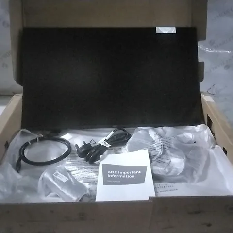 BOXED AOC 27 INCH MONITOR 