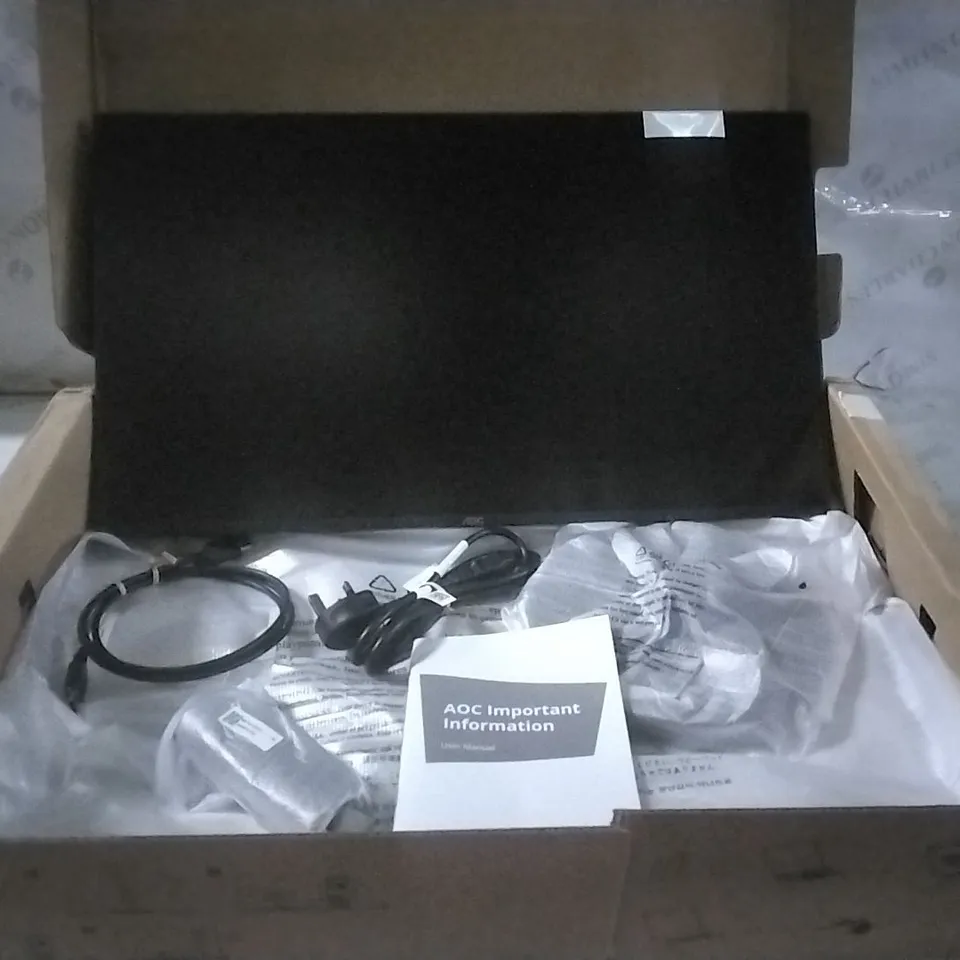 BOXED AOC 27 INCH MONITOR 