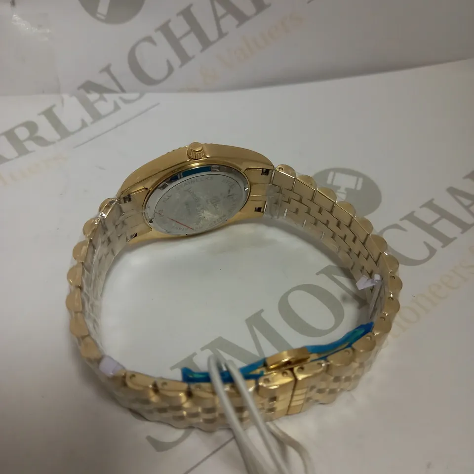 JACQUES DU MANOIR INSPIRATION ROMAN GOLD LADIES WATCH 