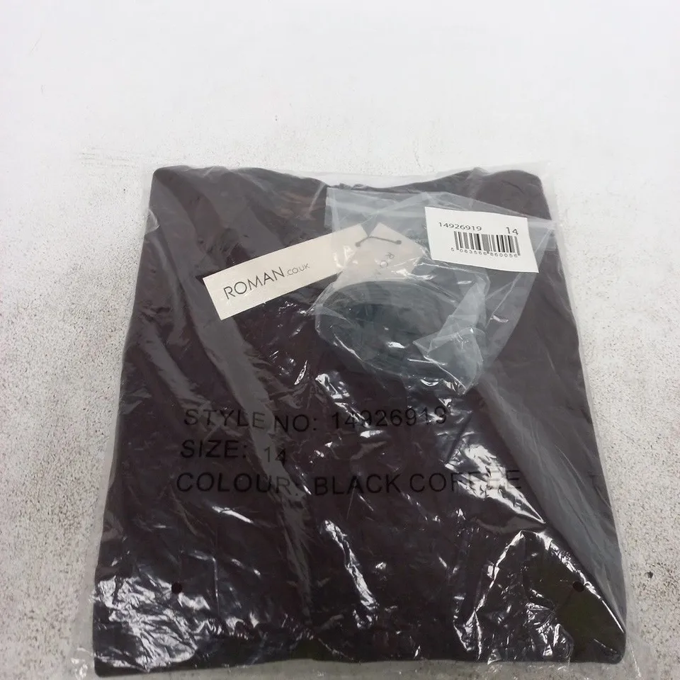 ROMAN BLACK BELTED SHORT D – UK SIZE 14