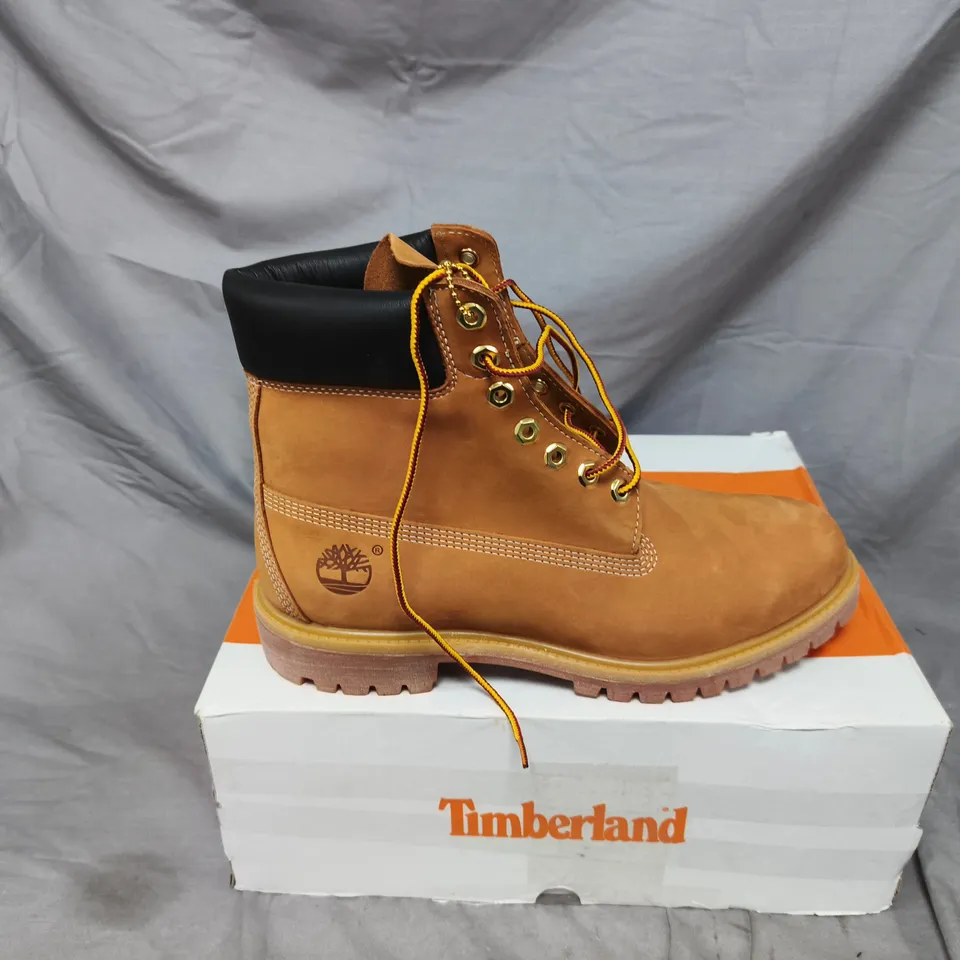 BOXED TIMBERLAND PREMIUM 6-INCH WATERPROOF BOOTS – WHEAT UK 10
