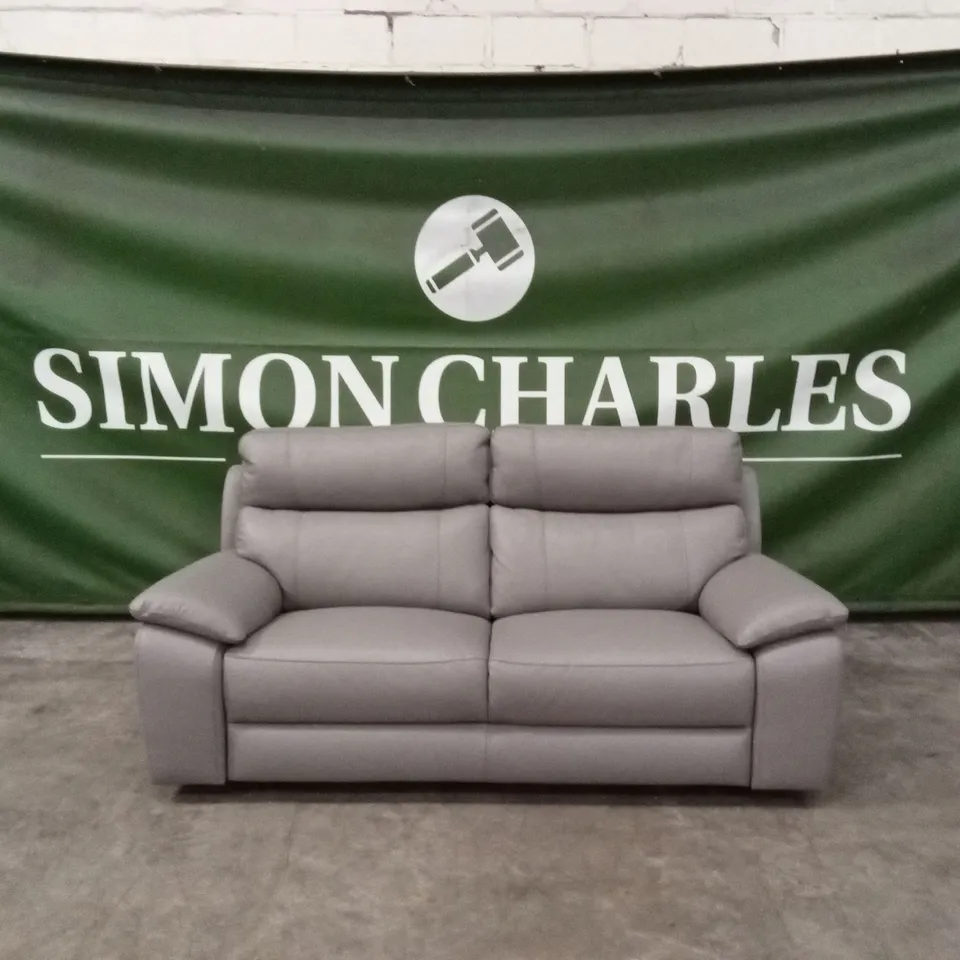 QUALITY DESIGNER ITALIAN MADE PATRIZIO 3 SEATER LEATHER SOFA 