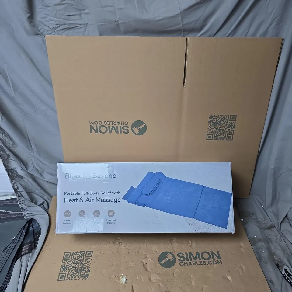 BLISS BEYOND PORTABLE FULL-BODY RELIEF WITH HEAT & AIR MASSAGE