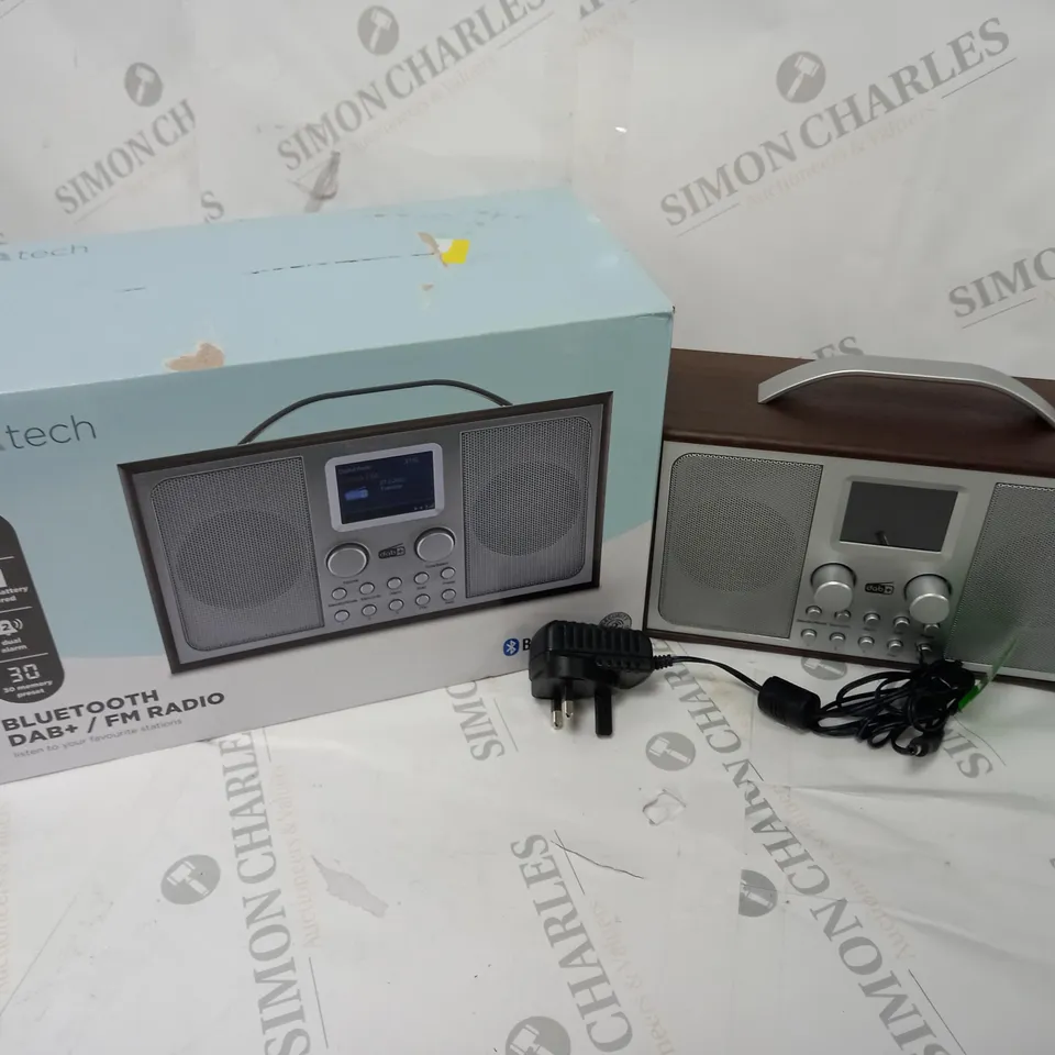BOXED BLUETOOTH DAB+/FM RADIO