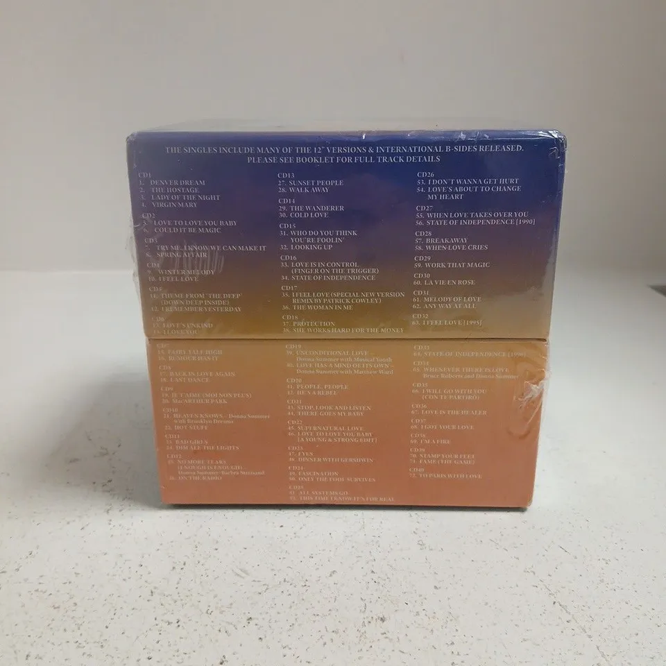 DONNA SUMMER SUMMER TIME: THE SINGLES COLLECTION 1974-2010 BOX SET (40 CDS)