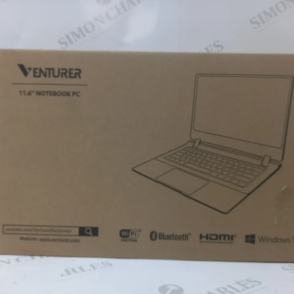 BRAND NEW BOXED VENTURER EUROPA 11 PLUS 11.6" NOTEBOOK PC