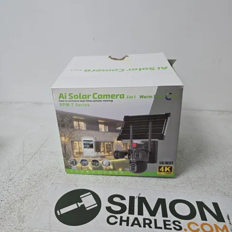 Ai Solar Camera 3in1 Warm Full Color – 4G/WiFi, 4K Ultra HD (Boxed)