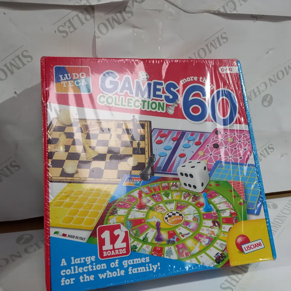 BOXED LUDOTECA 60 GAMES COLLECTION