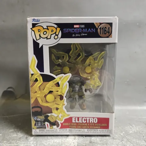 POP! SPIDERMAN NO WAY HOME - ELECTRO BOBBLE HEAD - 1164