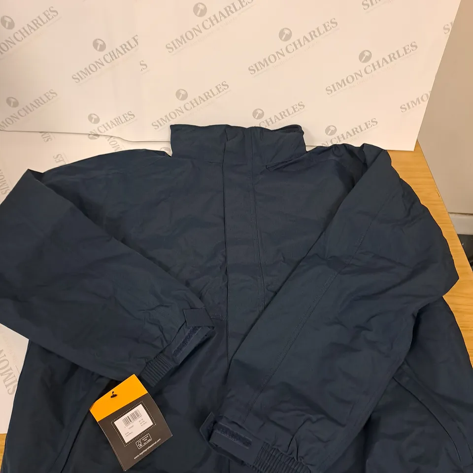 REGATTA PROFESSIONAL NAVY WATERPROOF COAT SIZE XXL