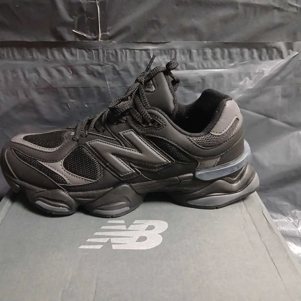 NEW BALANCE 9060 LIFESTYLE SNEAKERS – MEN'S, BLACK/GREY, UK 9