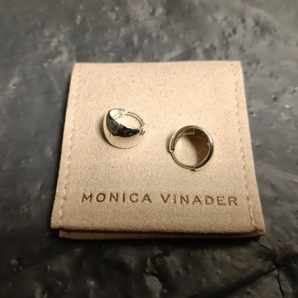 MONICA VINADER SET OF 2 SILVER RINGS