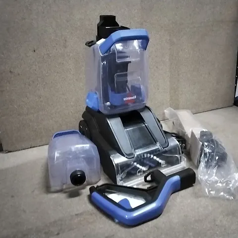 BOXED BISSELL POWER WASH COMPACT UPRIGHT CARPET CLEANER