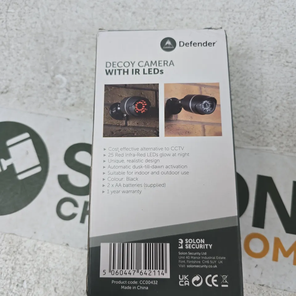 DEFENDER DECOY CAMERA WITH IR LEDS