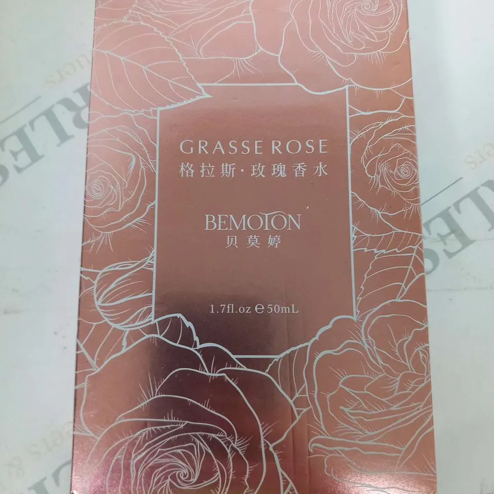 BOXED AND SEALED GRASSE ROSE BEMOTON 50ML