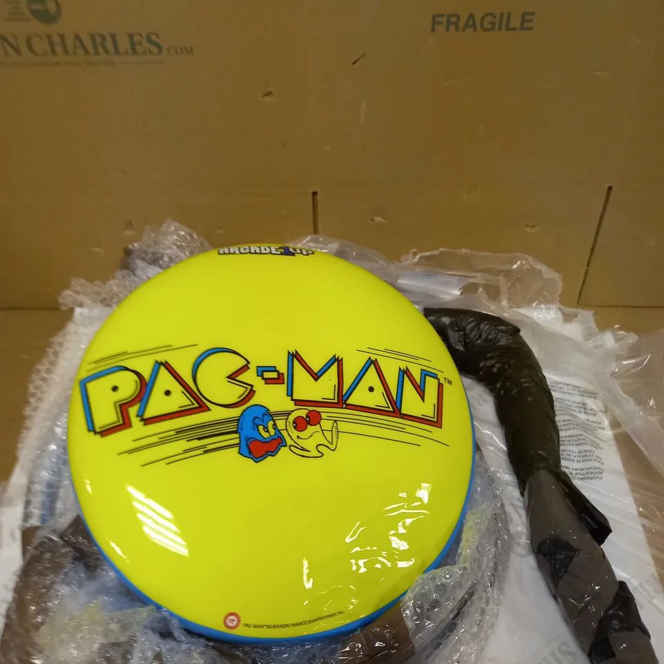 ARCADE 1 UP PAC-MAN GAMES STOOL