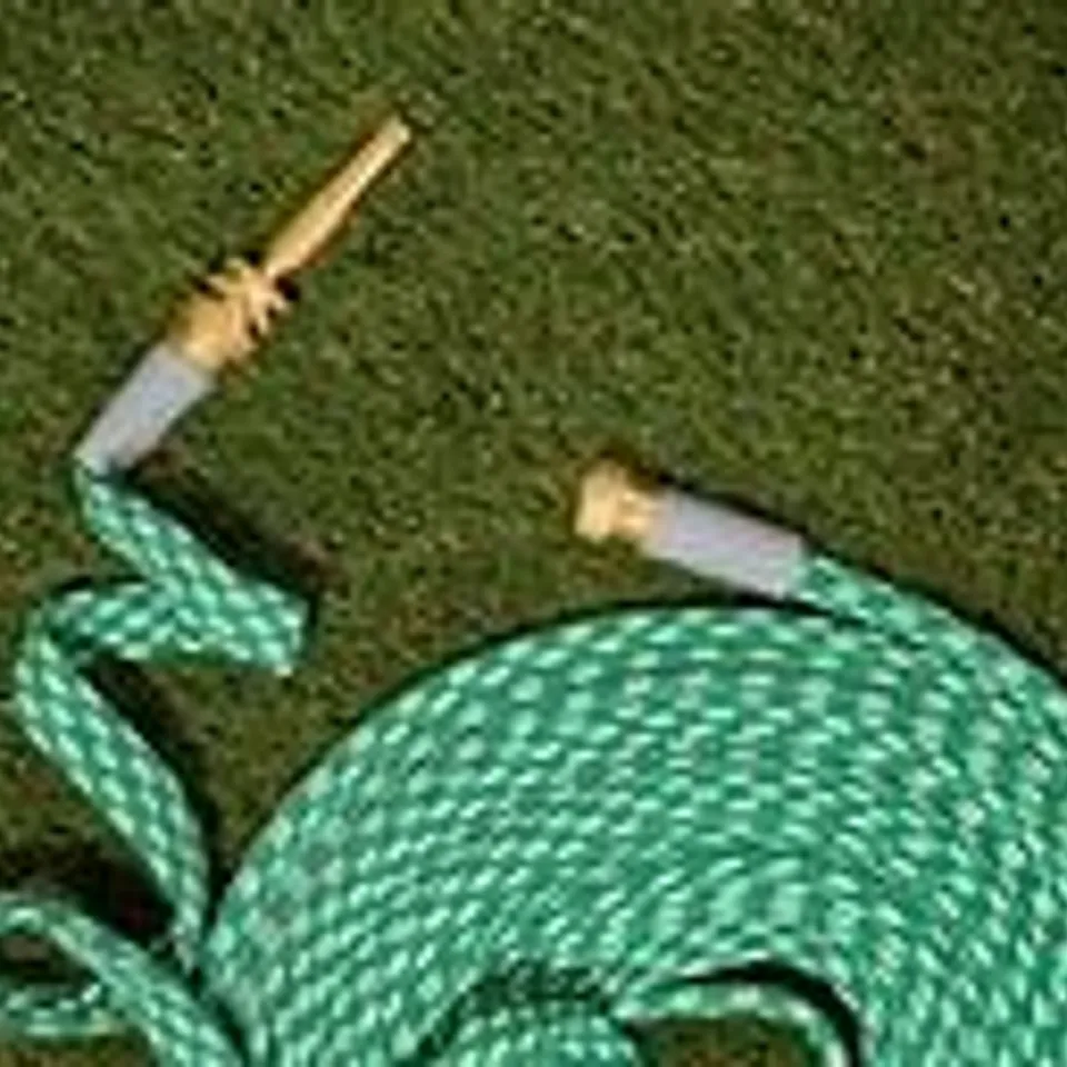 BERNINI PATTERNED HYDROHOSE WITH QUICK CONNECTORS GREEN